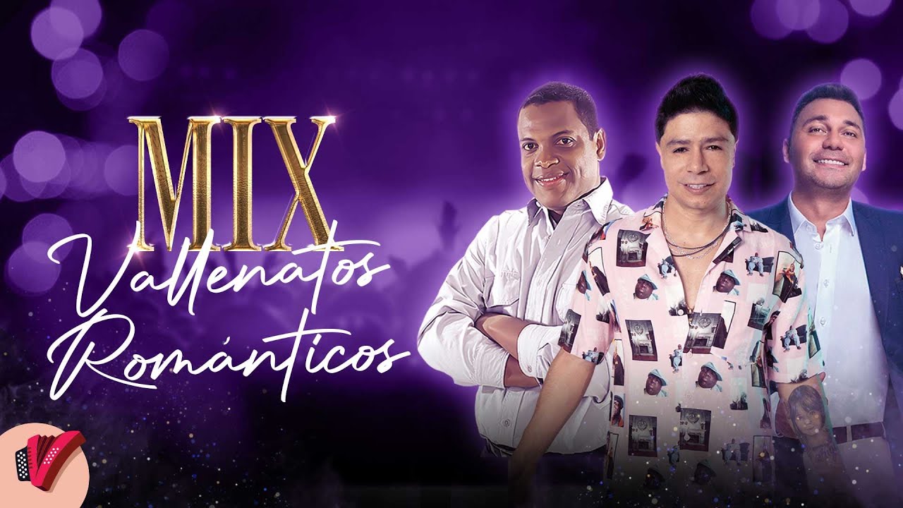 Mix Vallenatos Románticos - YouTube