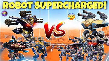 🔥 OPHION ARES FAFNIR SUPERCHARGED! VS TITANS! UNREAL! IS IT A HACK? NO ITS A FEATURE!! WAR ROBOTS