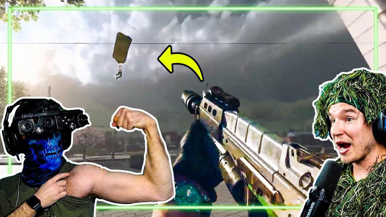 A Ghillie Suit REACTS to Crazy COD Clips | Luck or Skill