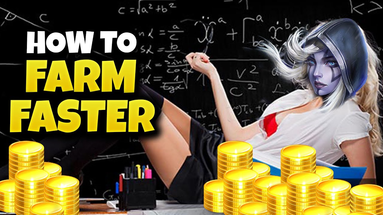 How to farm FASTER in Dota