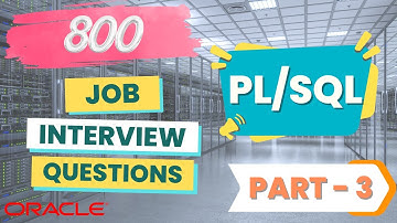 Oracle PL/SQL Interview Question & Answer (Part - 3) | Essential Tips and Tricks