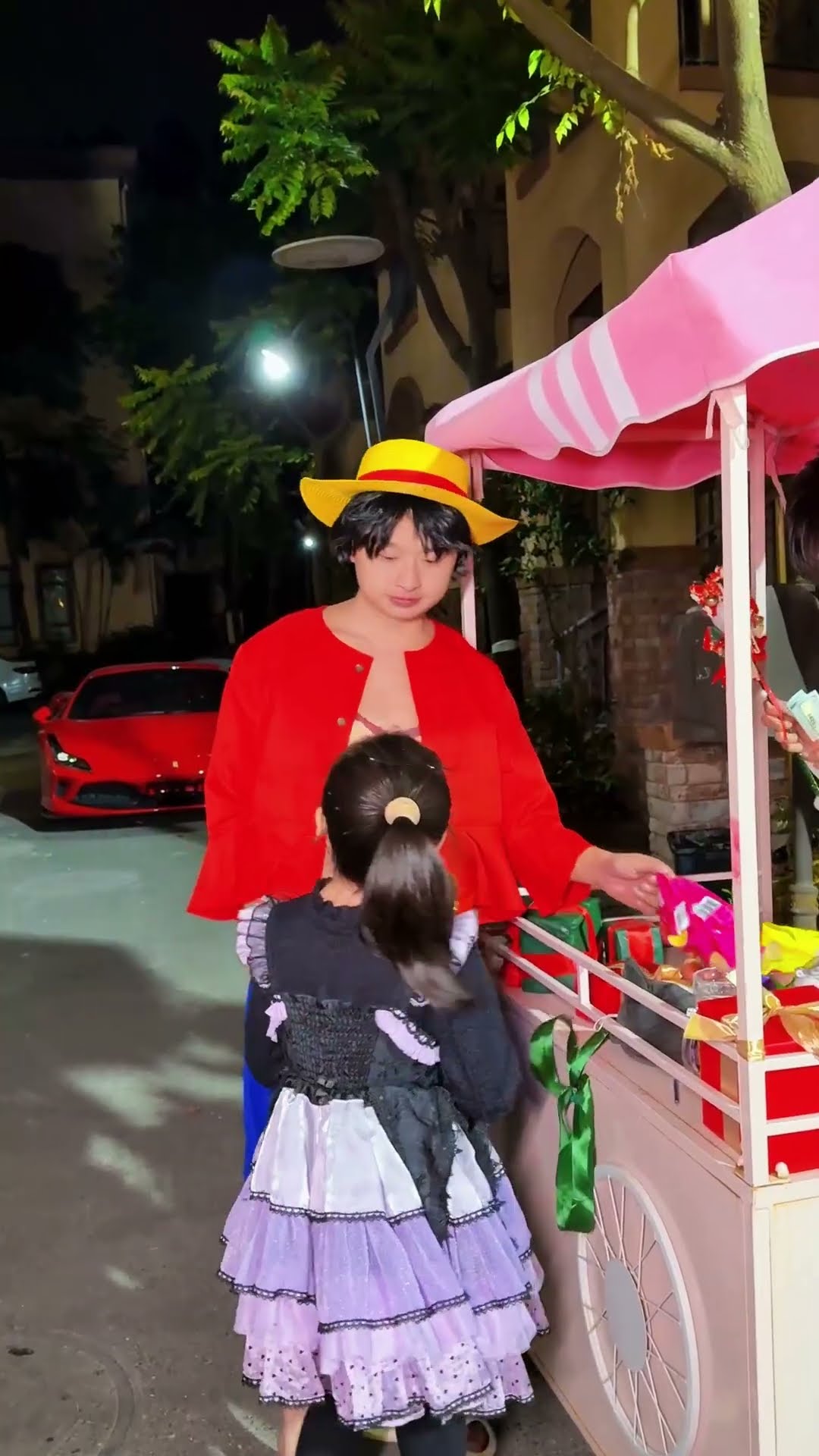 祝大家圣诞节快乐 #路飞 #海贼王