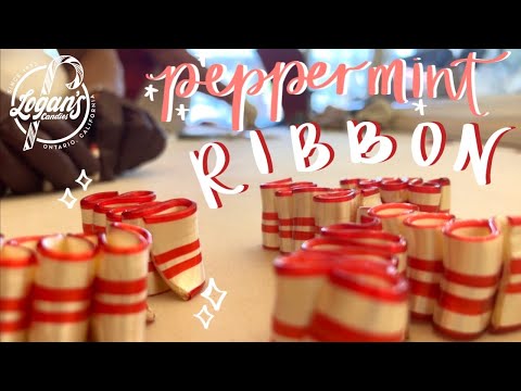 Handmade Peppermint Ribbon