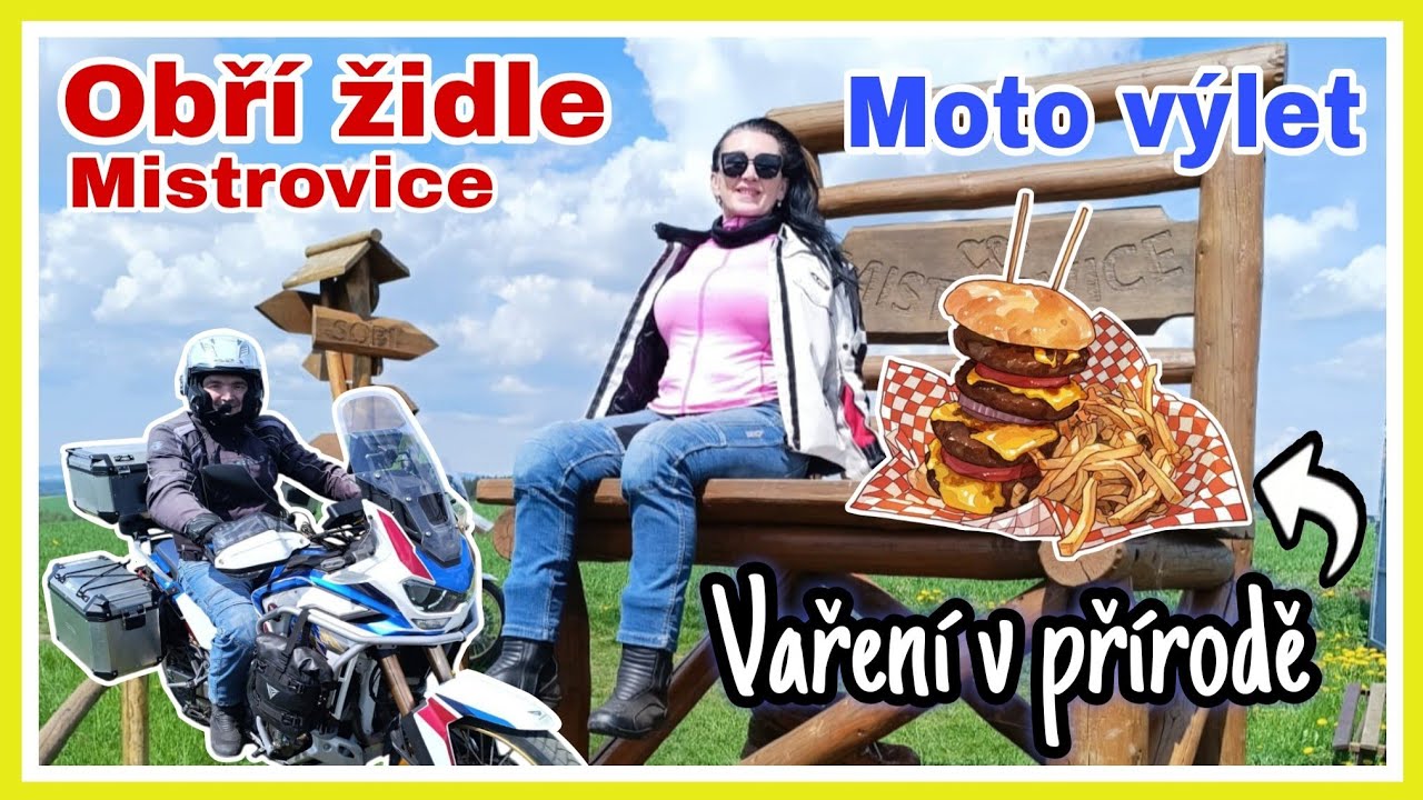 Moto výlet k Obří židli a oběd u studánky na nejlepším vařiči