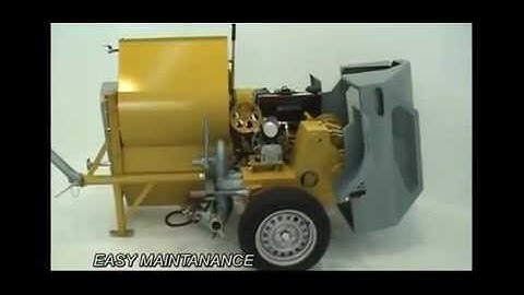 Presentation of PS 3000 double piston plastering machine.flv