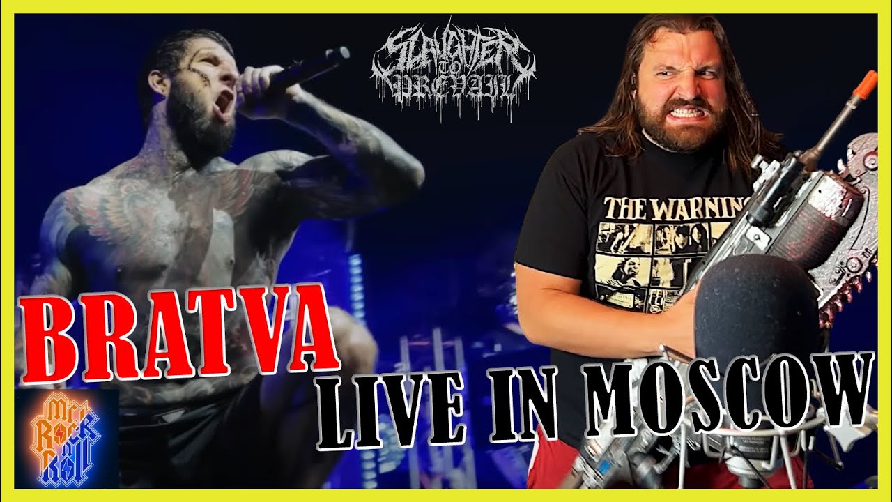 MY NECK IS READY!! | SLAUGHTER TO PREVAIL - Bratva (Live In Moscow) | REACTION