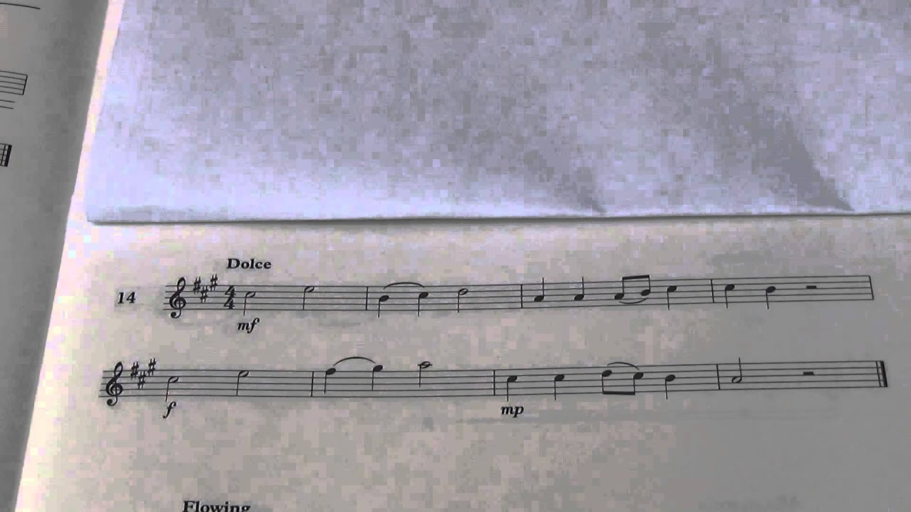 Violin Grade 2 Sight Reading No 14 Dolce YouTube