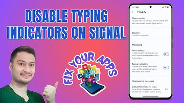 How to Disable the Typing Indicators on the Signal App