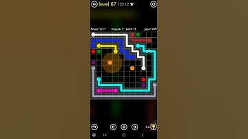 How To Solve Flow Free Bridges 12x12 Mania Pack Level 67 Board Walk Through Solution Walkthrough