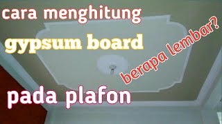 Download Lagu cara menghitung gypsum board untuk plafon MP3