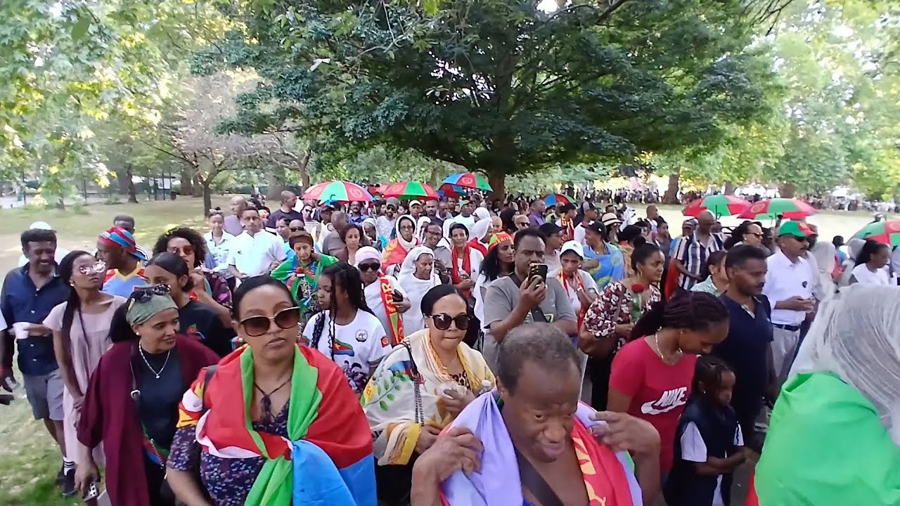 Eritrean Martyrs Day in London UK 20 June 2025