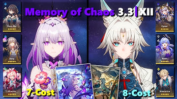 [HSR] Memory of Chaos 3.3 F12 | E0S1 Castorice True DMG + E0S1 Feixiao x E0S1 Cipher FUA | F2P Teams