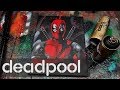 Deadpool by New York Street Artist. Spray Paint Art. Stencil Art.