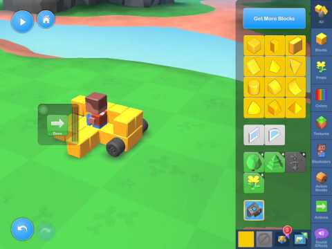 [Blocksworld HD] HOW TO BUILD MY GAME | The Car Only