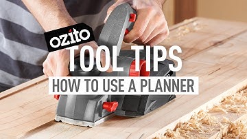 HOW TO USE A PLANER FOR BEGINNERS!  - Ozito Tool Tips