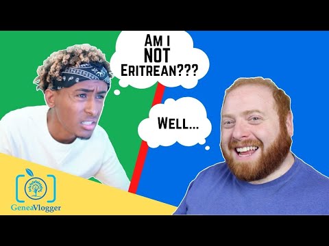 Professional Genealogist Reacts - ERITREAN TAKES A DNA TEST   @SuperGebar