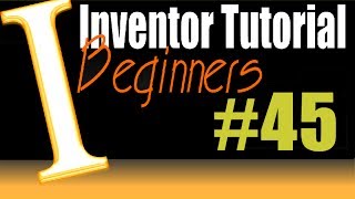 45 AutoDesk Inventor Tutorial: Face Fillet