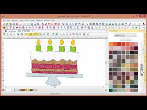 DG/ML14 Quick Tip Tutorials: add thread to a design