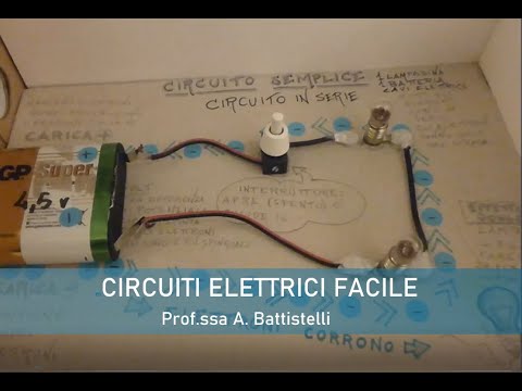 Video: Come Assemblare Un Circuito Elettrico