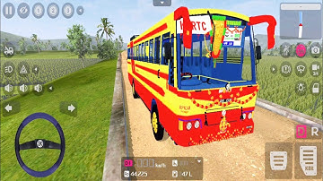 Download KSRTC MODIFIED BUS MOD | BUSSID New Mod - Bus Simulator Indonesia Gameplay | New Bus Game