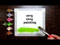 Easy watercolor painting for beginners step by step tutorial  easy ideas