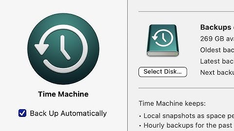 Restore files from Time Machine Backup