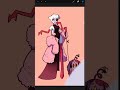 Angel Dust mafia style ❤️ #fanart #angeldust #hazbinhotel
