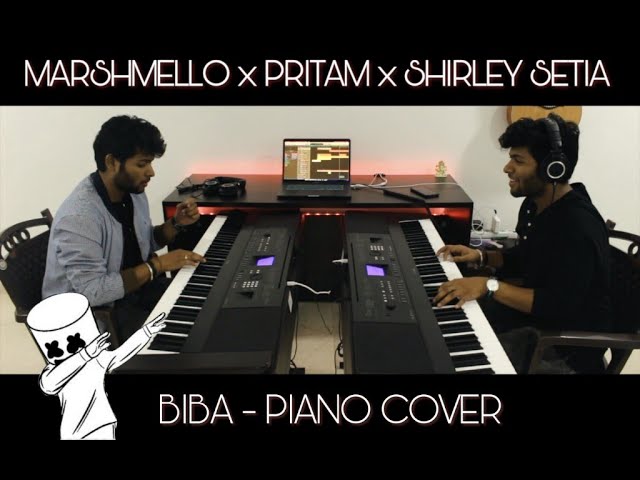 Marshmello x Pritam x Shirley Setia | BIBA | Piano Cover