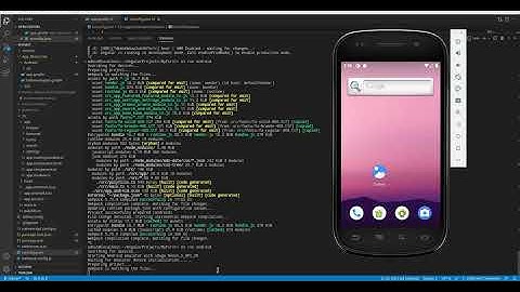 Up and running Angular application on Android mobile phone with NativeScript