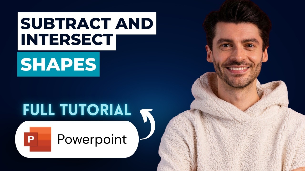 Intersected Shapes Powerpoint How to Subtract and Intersect Shapes in PowerPoint [2026 Full Guide ...