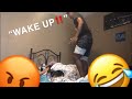 ANNOYING MY COUSIN &amp; WAKING HER OUT OF HER SLEEP (Hilarious)😂