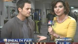 9NEWS' Belen DeLeon at the Red Rocks Community College 9Health Fair