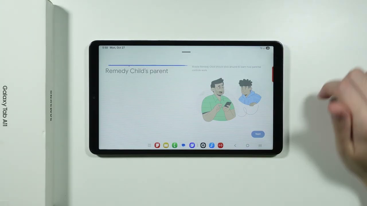 Samsung Galaxy Tab A11/A11+: как настроить родительский контроль