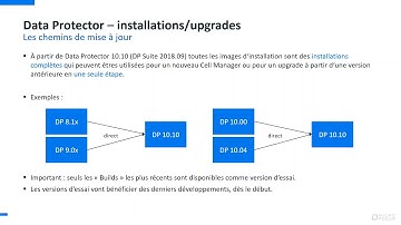 Webinar démo Protection des données – Data Protector 10.10, les nouveautés