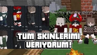 Tüm Skinlerimi Veriyorum Bedwars