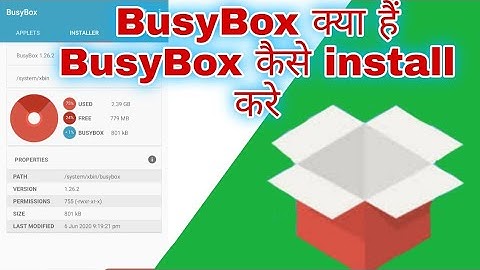 What is BusyBox, How to install BusyBox, how to install busybox in android by Repaira2z