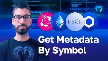 How to Get Token Metadata By Symbol Using Next.js & Node.js | Moralis Web3 Documentation
