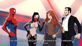 Spiderman Peter 616  and Slik and Spider Society React to Paul and Marry Jane marriage