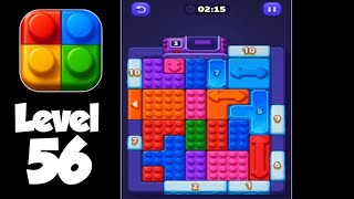 Block Out level 56 Walkthrough Solution