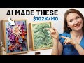 Make Wall Art Prints that SELL with AI to Earn Up to $102,009 per Month