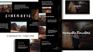 Create Cinematic Timeline in 10 minutes - Powerpoint Animation 🔥