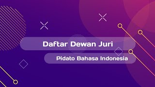 Dewan Juri Lomba Pidato Bahasa Indonesia DanJenis Jenis Kriteria Penilaian