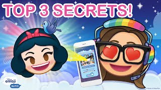 TOP 3 SECRETS! THINGS YOU DID NOT KNOW ABOUT CLEAR EVENTS! | Disney Emoji Blitz Gameplay Strategy