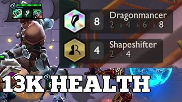 13K Health - Shapeshifter Dragonmancer Jayce - TFT Uncharted Realms - Set 7.5