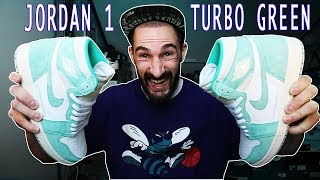 Nike Air Jordan 1 Turbo Green Unboxing, Review & On Foot Kixfix