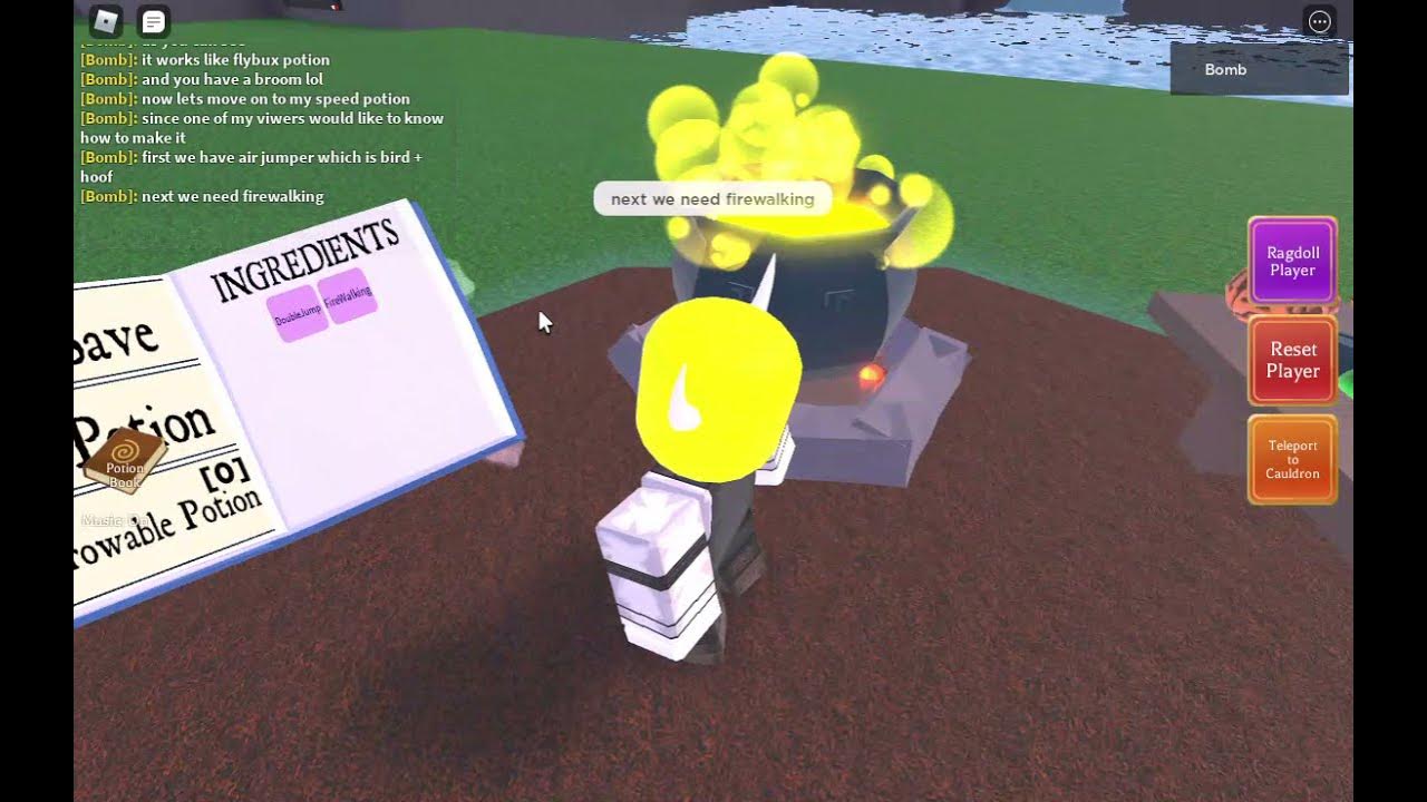 [Wacky Wizards] Broom Potion Recipe + My Speed potion recipe (read desc