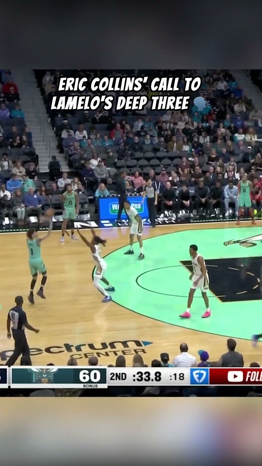 Eric Collins loved this LaMelo three ?