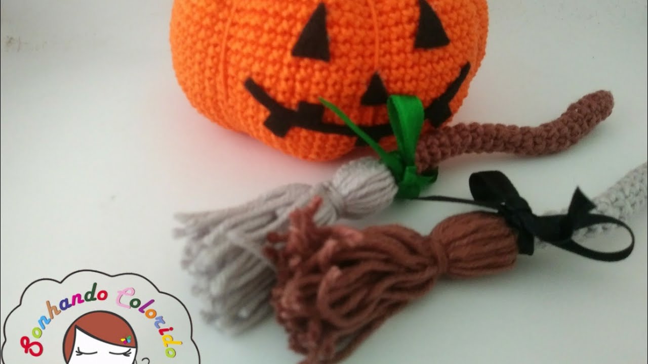 Vassourinha em crochê