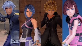 【KH3 ReMind】Other Playable Characters Org XIII Fights