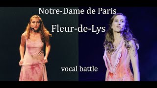 Notre-Dame De Paris Fleur-De-Lys Vocal Battle (Julie Zenatti Vs Alyzée Lalande)